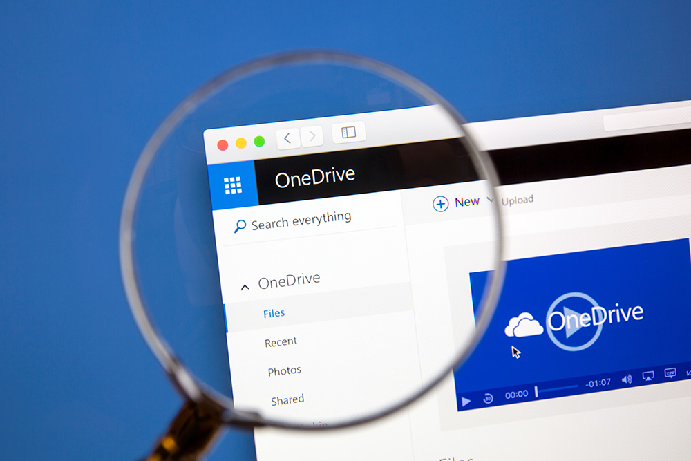 Vad är OneDrive - web